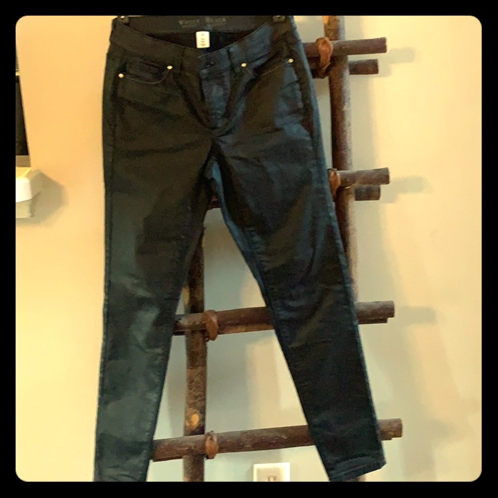 Black Fo Leather Pant